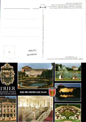 757456 Trier Rund ums Kurfürstliche Palais Trier