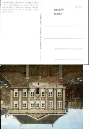 757457 Den Haag Mauritshuis Provincie Zuid-Holland Netherlands