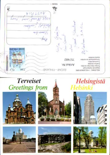 757482 Helsinki Uspenski-katedraali Pyhän Henrikin kirkko Kallion kirkko Tuomiokirkko Temppeliaukion kirkko Vanha kirkko Uusimaa Finland