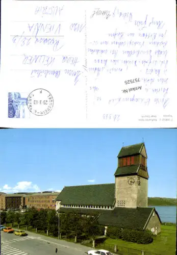 757525 Kirkenes Kirke Troms og Finnmark Norway 1983