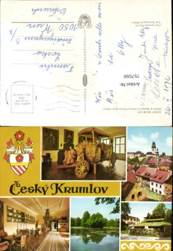 757550 Český Krumlov Okres Český Krumlov Krumau Czech Republic 1972