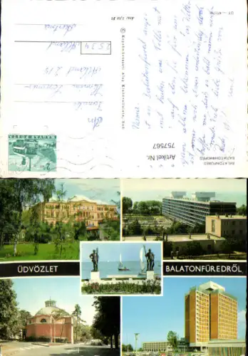 757567 Balatonfüred Balatonfüredi járás Hungary