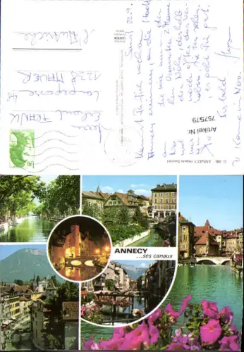 757579 Annecy ses canaux Dép. Haute-Savoie France