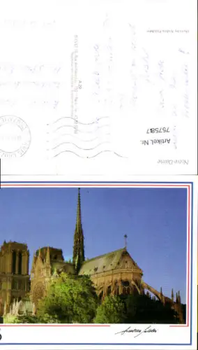 757587 Paris Notre-Dame Paris France