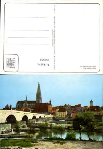 757592 Regensburg Partie an der Donau kreisfreie Stadt Regensburg