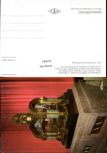 757641 Lisieux Basilique Le Reliquaire Calvados France