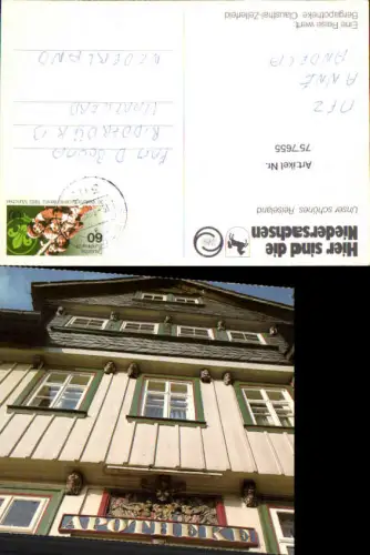 757655 Clausthal-Zellerfeld Bergapotheke LK Goslar 1985
