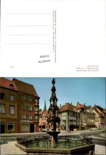 757659 Rottweil am Neckar Marktbrunnen LK Rottweil