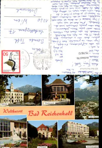 757672 Bad Reichenhall LK Berchtesgadener Land Germany 1976