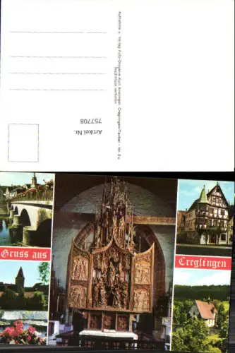 757708 Creglingen LK Main-Tauber-Kreis