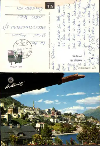 757726 St. Moritz Region Maloja Switzerland 1977