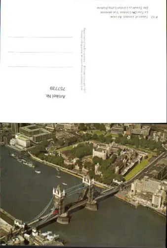 757739 London Tower of London London Borough of Tower Hamlets England 1977