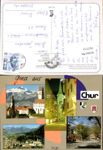 757777 Chur Kanton Graubünden Switzerland 1993