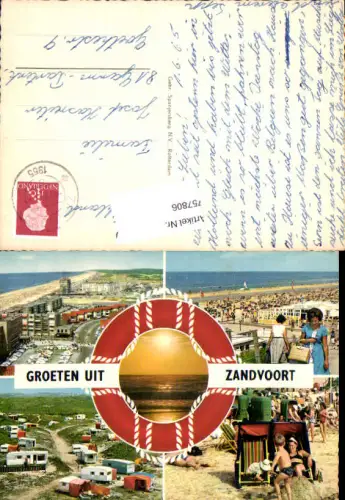 757806 Zandvoort Noord-Holland Netherlands 1965