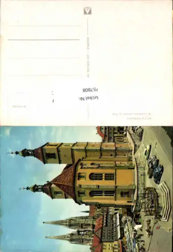 757808 Regensburg Neupfarrkirche und Dom St. Peter LK Regensburg