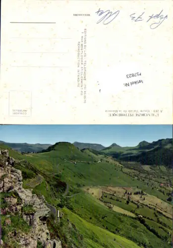 757823 L'Auvergne Pittoresque Haute Vallée de la Maronne Département Cantal France 1973