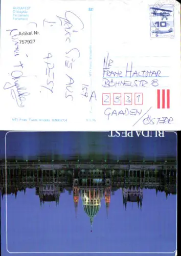 757927 Budapest Parlament Budapest Hungary