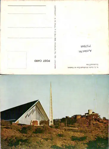757944 Windhoek N. G. Kerk Windhoek-Oos en Kasteel Khomas Region Namibia