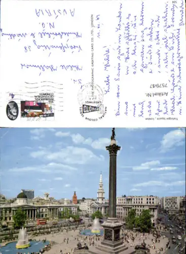 757947 Trafalgar Square London City of Westminster United Kingdom 1964