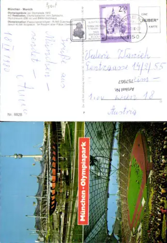 757957 München Olympiapark München 1980