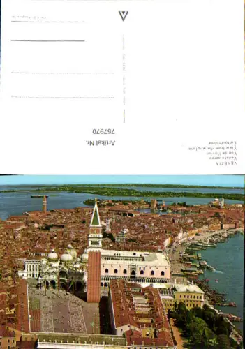 757970 Venezia Luftaufnahme Metropolitan City of Venice Italy