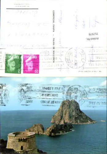 757978 Isla Vedra Ibiza Balearic Islands Spain 1982