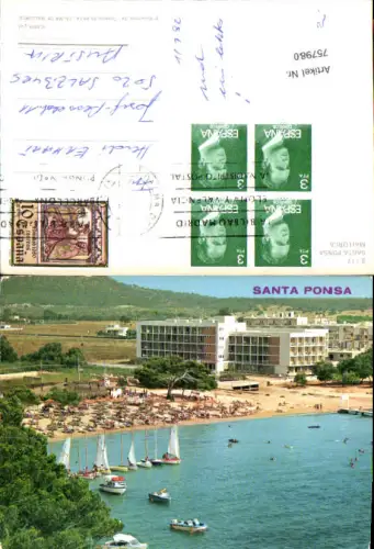 757980 Santa Ponsa Mallorca Spain 1982