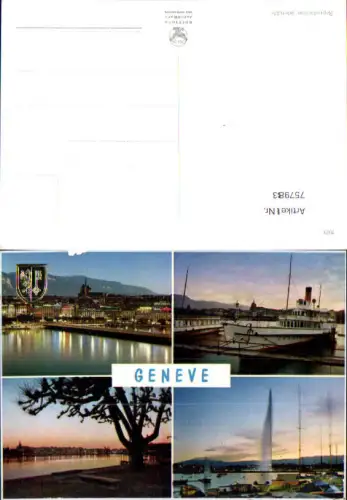 757983 Geneve Canton of Geneva Switzerland