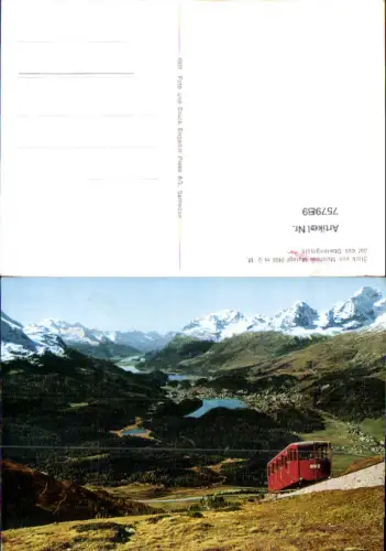 757989 Muottas Muragl Bergbahn Oberengadin Maloja Switzerland