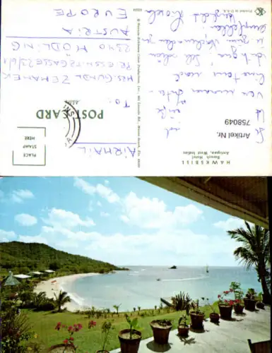 758048 Rarotonga Muri Lagoon Cook Islands 1987