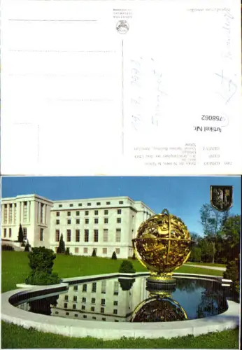 758062 Genf Palais des Nations Kanton Genf Switzerland 1973