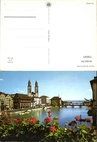 758065 Zürich Grossmünster Bez. Zürich Switzerland