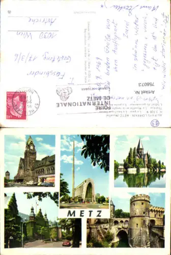 758073 Metz Moselle France 1969