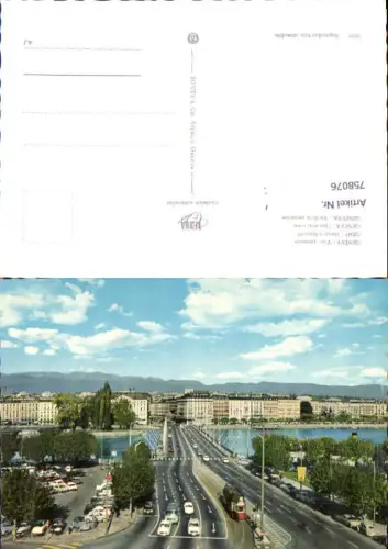 758076 Geneve Vue générale Kanton Genf Switzerland
