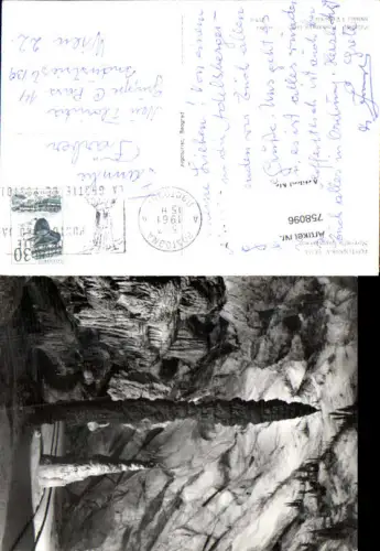 758096 Postojna Grotte von Postojna Občina Postojna Slovenia 1961