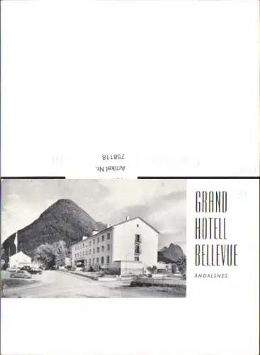 758118 Åndalsnes Grand Hotell Bellevue Møre og Romsdal Norway