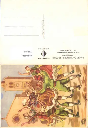 758180 Prades Danses Catalanes du Roussillon Pyrénées-Orientales France