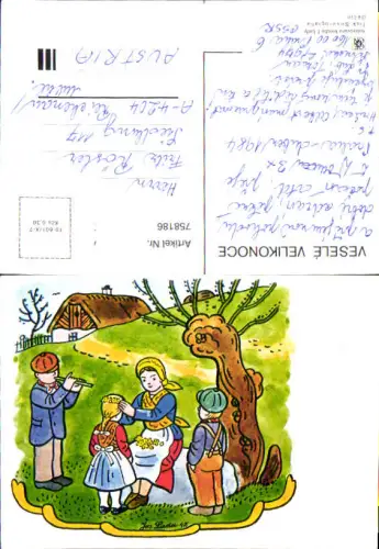 758186 gel n. Reichenau im Mühlkreis Bez. Urfahr-Umgebung 1984