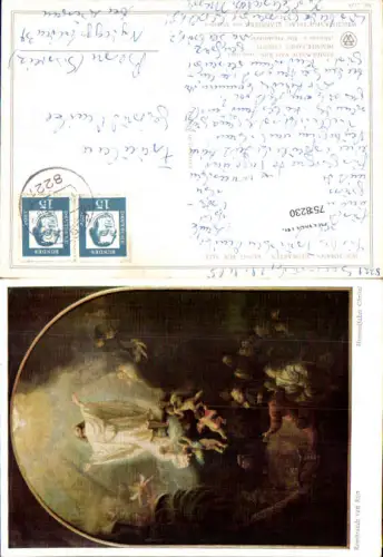 758230 Rembrandt van Rijn Himmelfahrt Christi Wiechmann AK