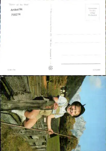 758274 Junge Bub in Tracht Hut