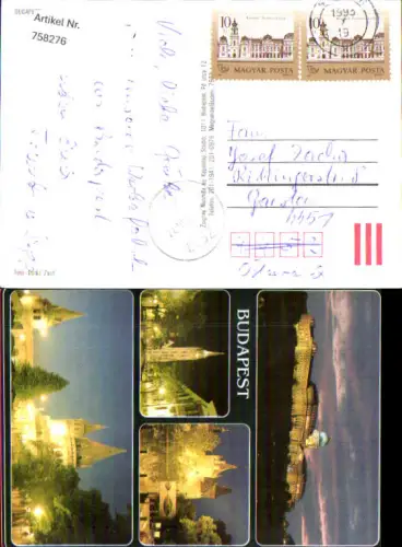 758276 Budapest Budapest Hungary 1995
