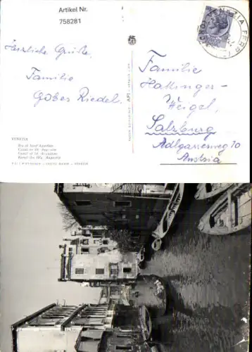 758281 Venezia Rio al Sant'Agostino Metropolitan City of Venice Italy