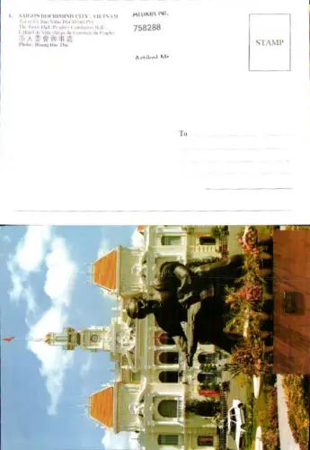 758288 Ho Chi Minh City (Saigon) The Town Hall District 1 Vietnam