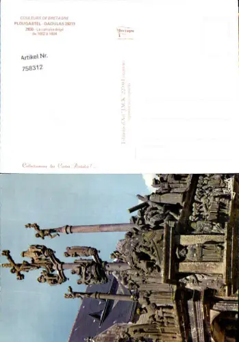 758312 Plougastel-Daoulas Le calvaire Finistère France