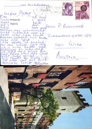 758315 Rom Metropolitanstadt Roma Italy 1968