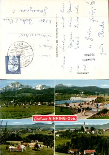 758380 Ainring LK Berchtesgadener Land 1973