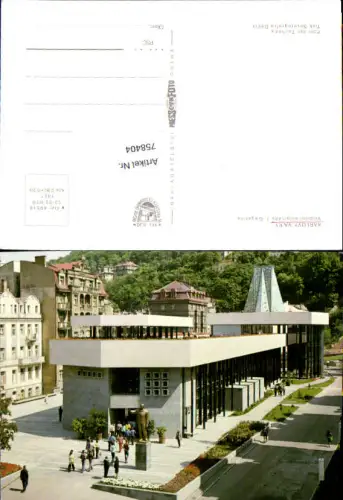 758404 Karlovy Vary Vřídelní kolonáda Czech Republic