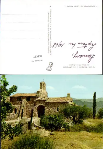 758427 Toulon La Chapelle de Pépiole Département Var France 1968