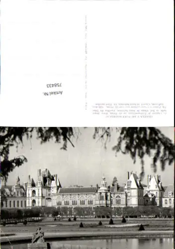 758433 Chateau de Fontainebleau Dept. Seine-et-Marne France