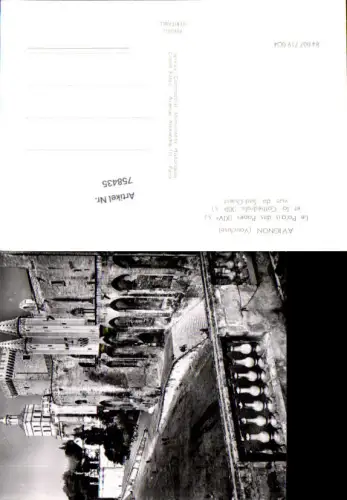 758435 Avignon, Le Palais des Papes et la Cathédrale Vaucluse France
